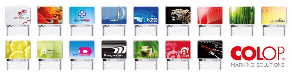Rectangular custom Text Stamps